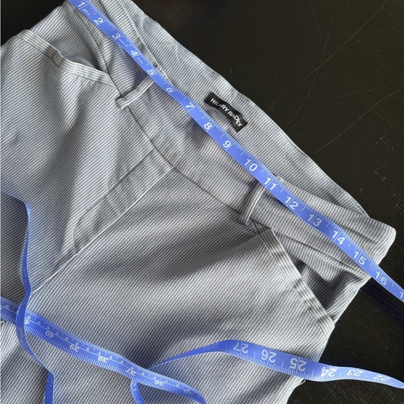 Hilary Radley Blue Striped Crop Pants | Size 12 - Picture 7 of 7